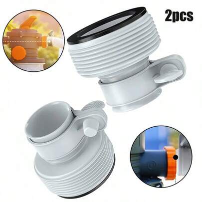 Intex 29061E B-Type Intex Pool Clip-On Adapter Converter, Intex Hose Adapter, 1.25 Inch To 1.5 Inch Pool Pump Parts
