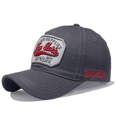 NYK Fashion Versatile Letter Embroidered Adjustable Baseball Cap, High-End American Retro Outdoor Sports Portable Cap, Gift For Friends,Festival,Travel