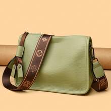 Stylish Retro Bag Made Of Soft Material Compact Women's Bag With A Stable Shape And Practical Carrying Straps - 黑色 - 查看 5