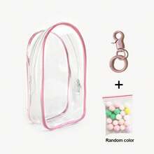 Caja organizadora de funda protectora transparente colorida para muñecas  V3 de 17cm, bolsa de exhibición para exteriores con llavero, accesorios para muñecas - 19 - Ver 14