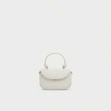 2026 Nuova borsa da donna di design raffinata, stile semplice, versatile, borsa a tracolla e a tracolla pratica per uso quotidiano e lavorativo - Bianco - Visualizzare 1
