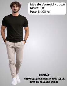 Kit Of 3 Men's Modal Tech Anti-Odor T-Shirts, Basic , Wrinkle-Free, Cotton With Elastane - 海軍藍/黑/白色 - 查看 10