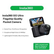 Insta360 GO Ultra Professional Sports Camera, HDR Video,  Stabilization, 10M Waterproof, Sports Data Sync, Smart Imaging, AI Chip Power (Brand New, Activation Required) - View 6