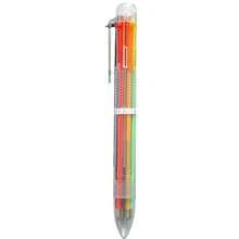 1 chiếc/10 chiếc/30 chiếc Bút bi hoạt hình dễ thương nhiều màu sắc, bút bi bấm đa chức năng nhiều màu sắc cá nhân hóa, mực dầu, văn phòng phẩm, 6 màu - Nhiều màu - Xem 12