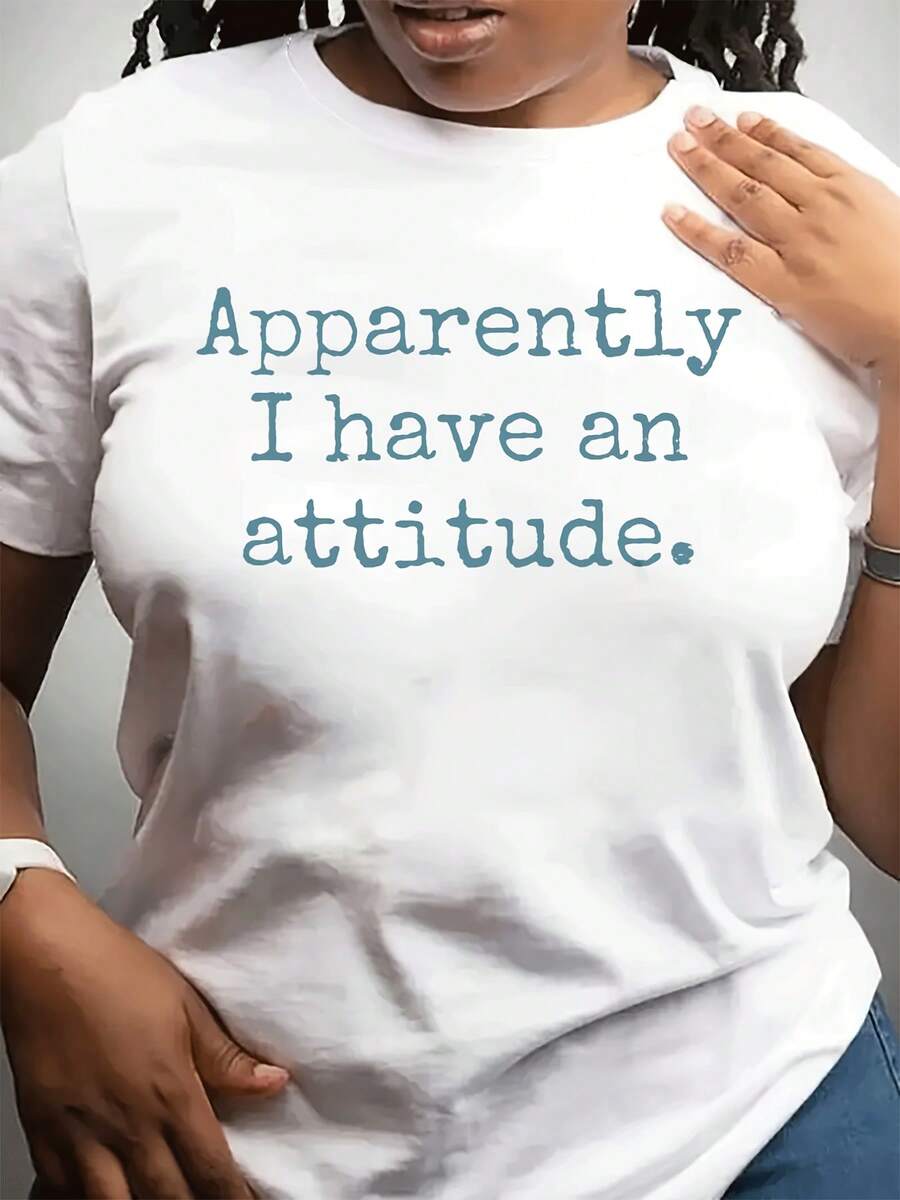 Women's Valentine's Day Crew Neck Casual T-Shirt | Fashion Letter Statement Style, Crew Neck, Lightweight Stretch Fabric, Short Sleeve, All Season - 白色 - 查看 1