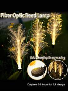 Solar Rattan Lamp, LED Solar Powered Garden Pathway Lights, Warm Light Outdoor Landscape Decor Lights, Suitable For Yard, Patio, Lawn, Trail, Holiday Decoration - One Size Fits All - View 4