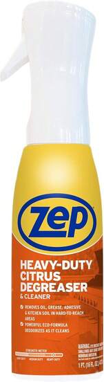 Zep Heavy Duty Citrus Degreaser And Cleaner Mist -16 Fl Oz ZUCIT20 - Removes Oil, Grease, Adhesive &Amp; Kitchen Soil, In Hard-To-Reach Areas