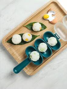 1pc Rice Ball Mold Shaker, DIY Rice Ball Maker Mold, Bento Box Mold, Rice Ball Mold, Creative Rice Ball Mold, Sushi Mold Maker, Kitchen Tool, Christmas Halloween Party Supplies Kitchen Accessories - View 5