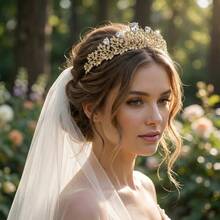 Tiara de cristal, joyería nupcial, de diamantes de imitación exquisita para de novia, nueva joyería para el cabello, accesorio para el cabello para mujer, envío gratis WOSQ - TS-J2747 - Ver 9