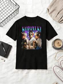 Silent Hill F Kotoyuki Shirt, Fox Mask Tee, Dark Fantasy Graphic T-Shirt - Black - View 6