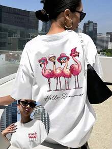 Plus Size T-Shirts - White - View 1