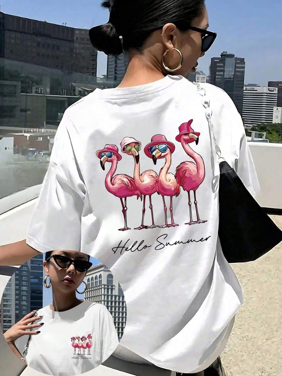 Plus Size T-Shirts - White - View 1