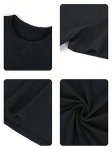 Camiseta Suave y Cómoda Estilo Coreano Ropa Casual 2026 LC Camiseta de Verano para Mujer con Estampado de Letras Personalizadas y Cuello Redondo, Camiseta de Moda y Versátil de Manga Corta para Mujer con Estampado de la Noche Estrellada de Van Gogh. Camisetas para Mujer, Top Rosa, Top Blanco, Top Negro, Camiseta Casual para Uso Diario, Camiseta Retro, Camiseta Unisex de Manga Corta, Ropa de Tallas Grandes, Sudadera, Ropa para Mujer, Tops, Tops para Mujer, Tops de Primavera, Verano para Mujer, Ropa de Primavera, Conjuntos de Vacaciones, Conjuntos de Verano, Camisetas para Mujer, Tops de Verano, Camisas 100% Algodón Transpirable - Blanco - Ver 9