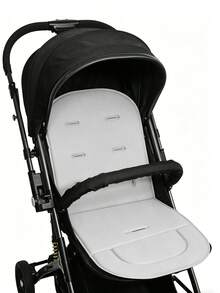 1pc Baby Stroller Seat Cushion, Fits Most Stroller Models, Breathable Fabric Stroller Seat Pad, Ensures Comfort And Support During Travel, Suitable For 0-3 Years Old Infants - Multicolor - View 18