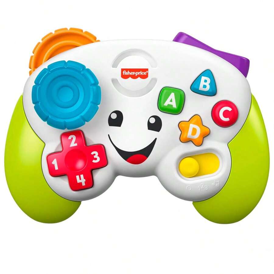 Mattel Laugh & Learn My First Game Controller - Educational Toys That Encourage Learning And Cognitive Development. Fun Designs That Stimulate Creativity, Logic, And Motor Skills. , Durable Materials Suitable For Different Ages. Perfect For Developing Social Skills And Critical Thinking. Ideal For Learning Through Play At Home, School, Or Family Activities. - Multicolor - View 1