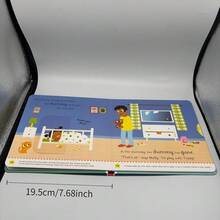 耐用、结实、小巧的忙碌学习材料，非常适合学习英语。互动漫画色彩鲜艳，插图生动有趣，可折叠页面设计，阅读乐趣无穷。 - 彩色 - 查看 3