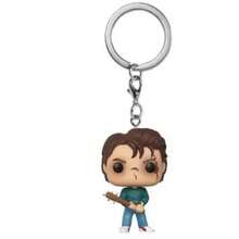 1个Funko Pop Pocket Pop钥匙扣，怪奇物语Eleven、Robin、Barb、Steve、Dustin钥匙圈模型玩具，成人礼物，送给家人、朋友和粉丝的完美节日礼物，毕业季礼物（款式随机） - 彩色 - 查看 10