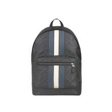 Ba lô nam Coach Varsity kẻ sọc CV922QBOH0 - Phối màu đen và xám CV922QBOH0 - Xem 11