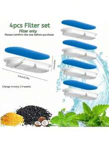 2.2L Pet Water Fountain, Cat Water Dispenser, Automatic Filtration Of Impurities, Super Quiet, USB Powered (Adapter Not Included), Easy Installation, Real Product Photos (Replacement Filter Cartridges Available Separately) - 2.2L - View 16