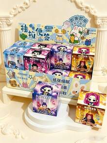 Bộ 1/2 tập giấy ghi chú dán rời in hình nhóm nhạc nữ K-POP, kiểu Q-Style, giấy ghi nhớ dành cho người hâm mộ, giấy viết có thể tháo rời không để lại cặn, thích hợp cho việc học tập, viết nhật ký và làm quà tặng hàng ngày. - Nhiều màu - Xem 1