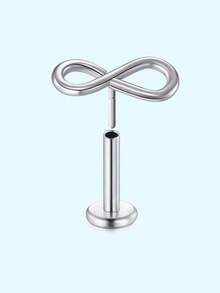 1 chiếc khuyên tai sụn 16G 20G, khuyên tai vành tai, trang sức xỏ lỗ tai bằng thép không gỉ 316L, khuyên tai sụn không ren, khuyên tai dạng phẳng có chốt đẩy, trang sức xỏ lỗ tai cho nữ, khuyên tai thời trang hình trái tim/bướm/sao/trăng/phẳng/hình cầu/hoa, đính đá CZ nhiều màu. - Nhiều màu - Xem 89
