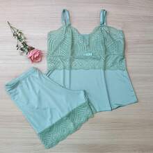 Women Nightgowns & Sleepshirts - 綠色 - 查看 4