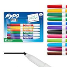 Expo 2 Low-Odor Dry Erase Markers Point 12-Pack Assorted Colors - Surtido de 12 unidades - Ver 9