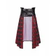 Men's Plaid Pleated Skirt - Red