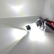 2个100W H4/H7超亮20-LED汽车日间行车灯、雾灯，6000K白光、3000K黄光、8000K蓝光汽车前大灯、远近光灯泡 - 100瓦 - 查看 7