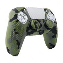 Deep Green Camouflage Grip Tape And Customized Stickers, Non-Slip For 5 Handles, RALAN 1 Piece Handle Grip Cover + 2 Pieces Customized Thumb Grip Caps - View 7