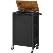 Laundry Baskets - Rustic Brown Black - View 9