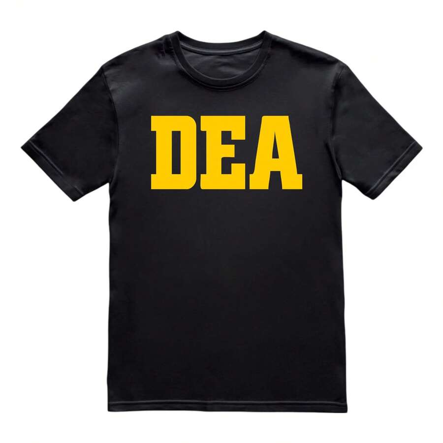 Men's Dea Narcos T-Shirt - 黑色 - 查看 1