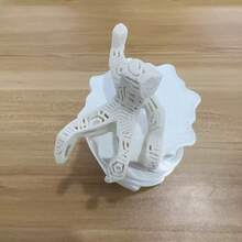 1件 Petrova Line Roy 可動關節 3D 列印 Enderman 人偶 - 灰色可動積木風格遊戲桌面展示架裝飾 成人收藏禮品 - 彩色 - 查看 7