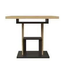 Extendable Dining Table 110 (140) X 80 X 75 Cm, Table, Kitchen Table, Extendable Table, Extends Up To 140 Cm, Suitable For Kitchen And Living Room, Tabletop With Wood Finish. - Natural Color - View 11