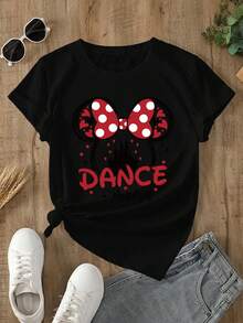 Disney Women T-Shirts - Black - View 1
