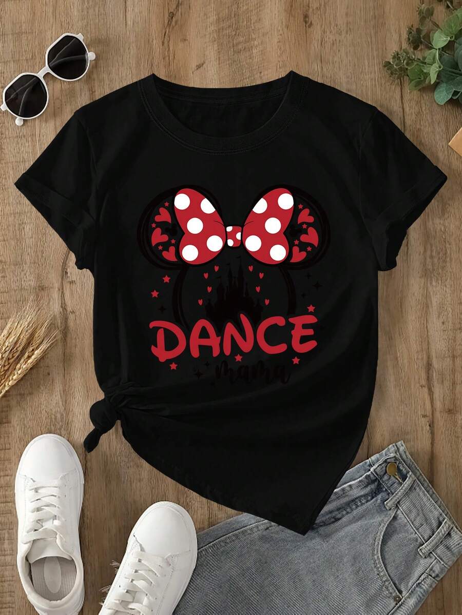 Disney Women T-Shirts - Black - View 1