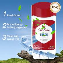 Old Spice 1支裝 85g 高耐力清新香調除臭劑，長效抗汗，適合日常戶外行程，清爽身體護理除臭劑 - 高耐力清新香精型止汗香體劑85g - 查看 6