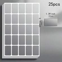 Reusable Oil-Resistant Labels For Organizing Storage Boxes, Moving, Office And Home Use, Folder Sample Identification, Multi-Purpose Marking - 25 Images - View 10