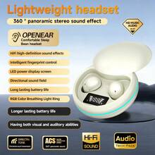 New Style True Wireless In-Ear Macaron Musics Earbuds Sleeping Headset Couples Video Earplug Mini Bluetooth 6.0 Earpods HIFI Dolby Bass Stereo HD Calling Earphones For Android For Cellphone Music Headphone For Halloween's Day Gift - View 13