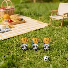 50pcs Set (Trophy Cards + Soccer Ball Boxes), Packaging Boxes, Candy Boxes, Suitable For Holiday And Event Party Decorations, And Atmosphere Enhancement - View 3