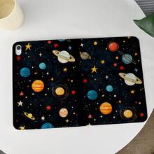 1 件装太空行星星空图案平板电脑保护套，兼容 iPad 9.7/10.2/10.9 英寸（第 7/8/10 代）、2022 年款第 10 代 10.9 英寸、iPad Air 2/4/5/11（M3 2025）/13（M3 2025）、iPad Pro 11、11（A16 2025）、Galaxy Tab S10+/S9/A9 以及华为 Matepad。 - 彩色 - 查看 2