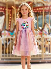 Young Girls Dresses - 多色6 - View 1