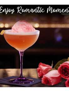 4-Cavity Rose Shaped Silicone Tray With Lid, 3D Rose Ice Ball Maker, Mold For Whiskey, Cocktails, Romantic Occasions - Pink Small - View 4