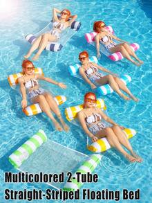 Hot Inflatable Pool Hammock With Mesh New 4-In-1 Multipurpose Pool Float Her To Water Recreation Leisure Lounger Spa Summer,Beach Must Haves,Pools For Adults,Pool Decor,Beach Accessories,Floaties Swimming Poolvacation Essentials,Pool Float - Black-1pc - View 5