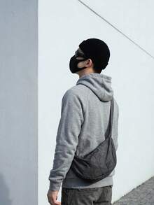 Áo nỉ có mũ Nike Dri-Fit Casual Sports Logo, dành cho nam, màu xám nhạt. - Xám - Xem 4
