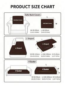 1 cái bọc đệm ghế sofa co giãn in họa tiết, bọc ghế sofa hình chữ L, bọc tựa lưng sofa độc lập, bảo vệ đồ nội thất, bọc đệm sofa co giãn, bọc sofa 3 chỗ, bọc sofa 2 chỗ - Nhiều màu - Xem 5