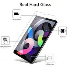 BOLLYMORE 3pcs Tempered Glass Screen Protector, Compatible With IPad, Compatible With IPad/Air/Pro/Mini/1/2/3/4/5/6/7/8/9/10/11th Gen/8.3 Inch/9.7 Inch/10.2 Inch/10.5 Inch/10.9 Inch/11 Inch/12.9 Inch/13 Inch/2018/2025/2022/Air 2024/Pro 2024/M2/M3/M4 - 3PCS HD Glass - View 3