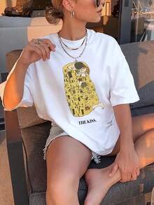 Women T-Shirts - White 4 - View 3
