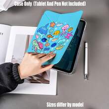 Ốp bảo vệ chống nước Underwater Squad Y-Fold bằng acrylic trong suốt cao cấp. Tính năng: Thiết kế chân đế gấp ba hình chữ Y, Chức năng tự động bật/tắt màn hình thông minh, Bảo vệ toàn diện, Chất liệu khung thân thiện với da, Khung chống rơi bằng túi khí, Chân đế đa góc, Mặt lưng acrylic trong suốt, Khe cắm bút tích hợp, Các đường cắt chính xác, Nhẹ và dễ mang theo. Phù hợp với Mini 4/5 (7.9 inch) - Nhiều màu - Xem 3