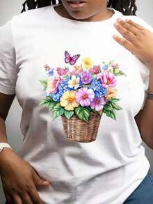 Women T-Shirts - White - View 8